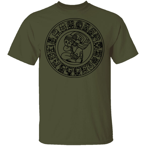Maya Symbol T-Shirt CustomCat
