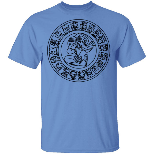 Maya Symbol T-Shirt CustomCat