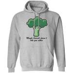 Maybe Broccoli Doesn't Like You Either T-Shirt CustomCat