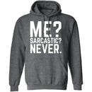 Me Sarcastic Never T-Shirt CustomCat