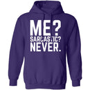 Me Sarcastic Never T-Shirt CustomCat
