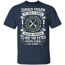 Mechanic Curious Enough T-Shirt CustomCat