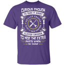 Mechanic Curious Enough T-Shirt CustomCat