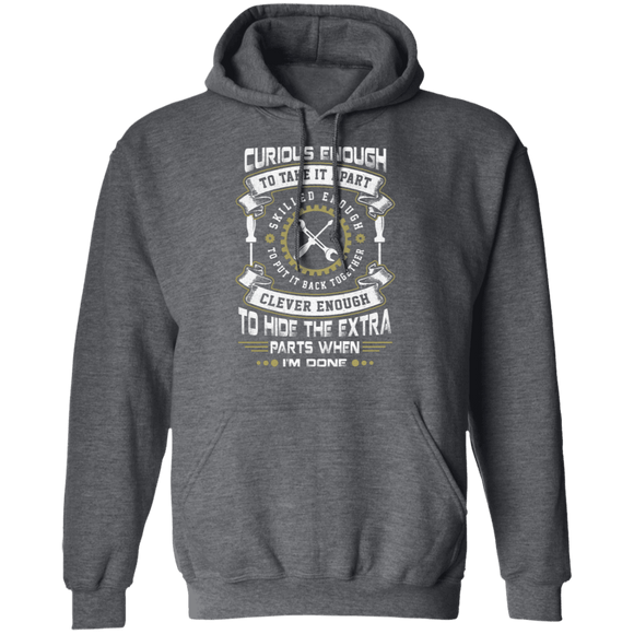 Mechanic Curious Enough T-Shirt CustomCat