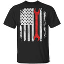 Mechanic Flag T-Shirt CustomCat