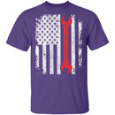 Mechanic Flag T-Shirt CustomCat