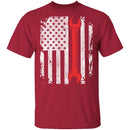 Mechanic Flag T-Shirt CustomCat