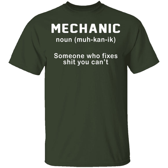 Mechanic T-Shirt CustomCat