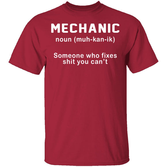Mechanic T-Shirt CustomCat