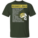 Mechanics Brain T-Shirt CustomCat