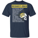 Mechanics Brain T-Shirt CustomCat