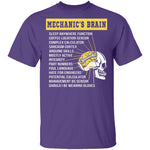 Mechanics Brain T-Shirt CustomCat