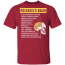 Mechanics Brain T-Shirt CustomCat