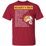 Mechanics Brain T-Shirt CustomCat