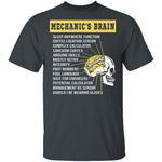 Mechanics Brain T-Shirt CustomCat