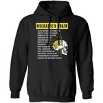 Mechanics Brain T-Shirt CustomCat