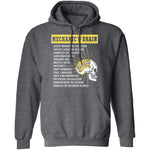 Mechanics Brain T-Shirt CustomCat