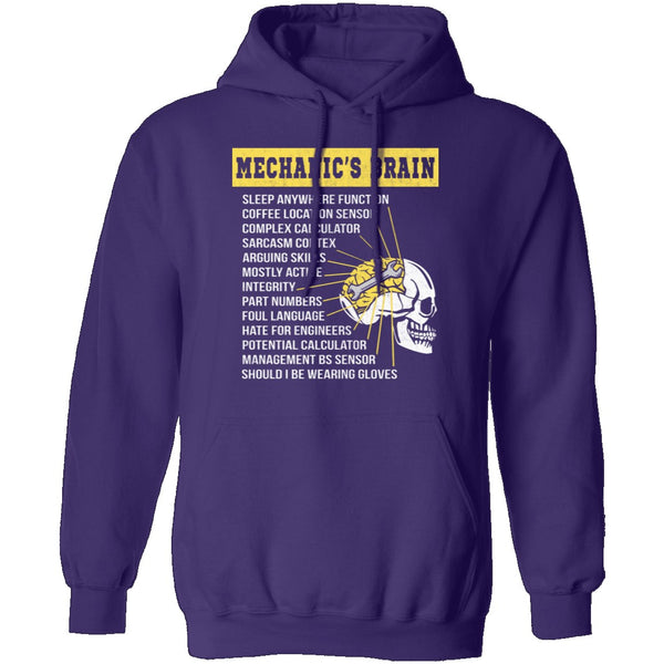Mechanics Brain T-Shirt CustomCat