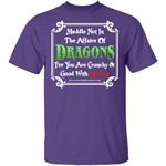 Meddle Not In The Affairs Of Dragons T-Shirt CustomCat