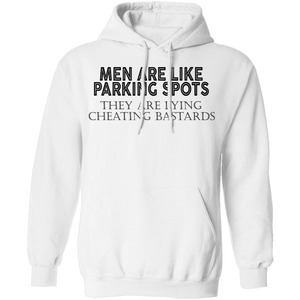 Men Are Like Parking Spots T-Shirt CustomCat