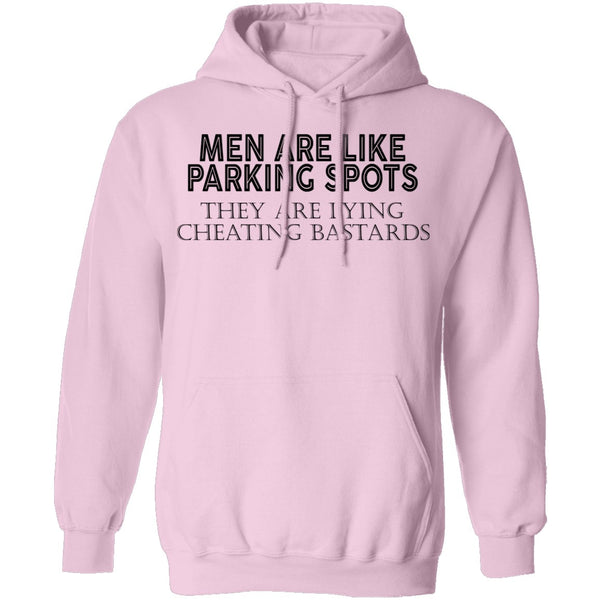 Men Are Like Parking Spots T-Shirt CustomCat