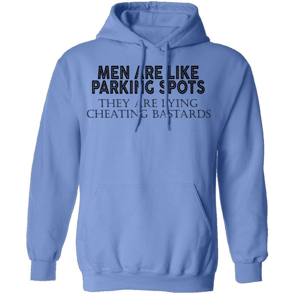 Men Are Like Parking Spots T-Shirt CustomCat