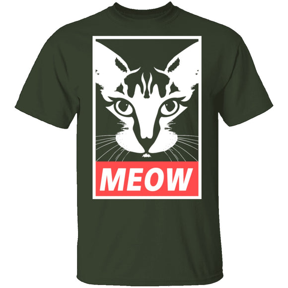 Meow T-Shirt CustomCat