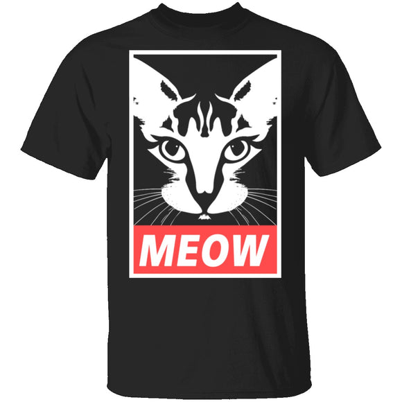 Meow T-Shirt CustomCat