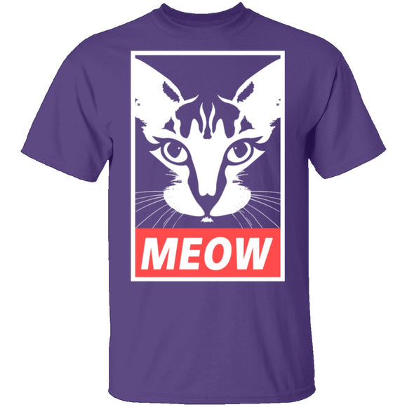 Meow T-Shirt CustomCat