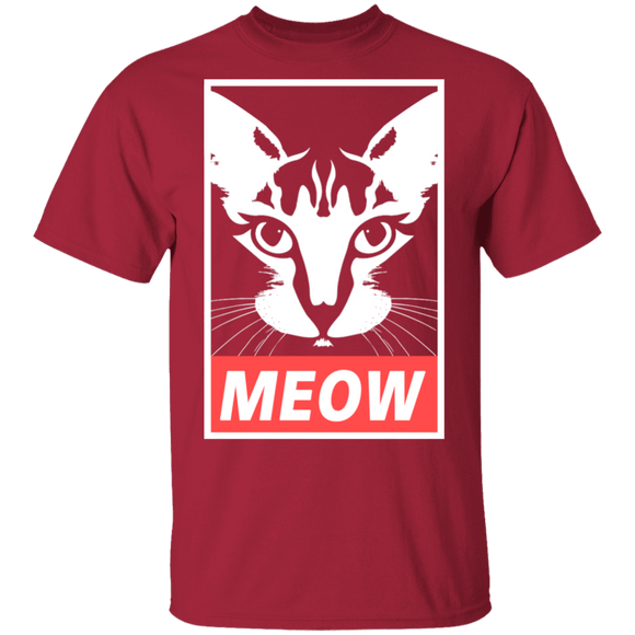 Meow T-Shirt CustomCat