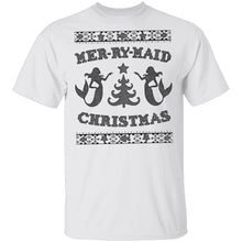 Mer-Ry-Maid Christmas T-Shirt