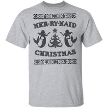 Mer-Ry-Maid Christmas T-Shirt