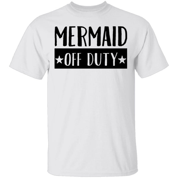 Mermaid Off Duty T-Shirt CustomCat