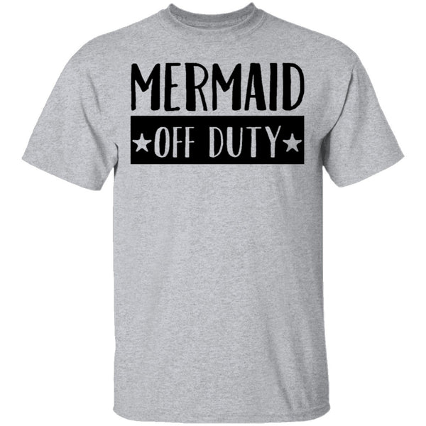Mermaid Off Duty T-Shirt CustomCat