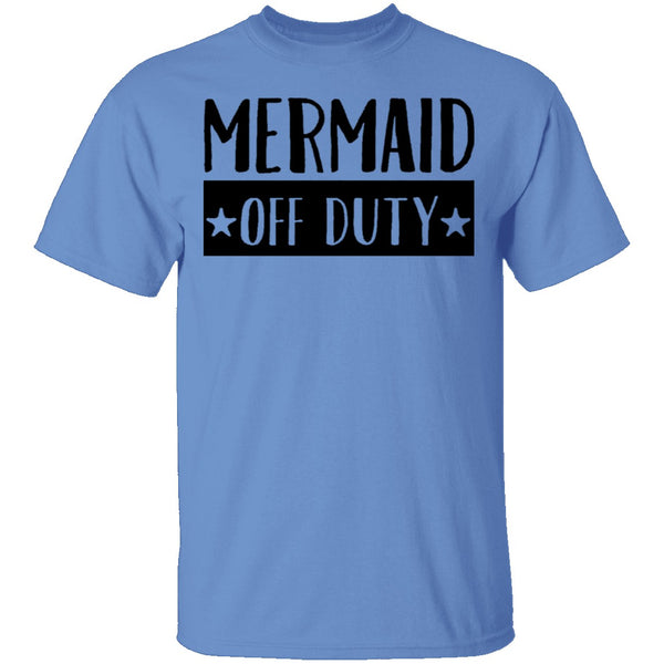 Mermaid Off Duty T-Shirt CustomCat
