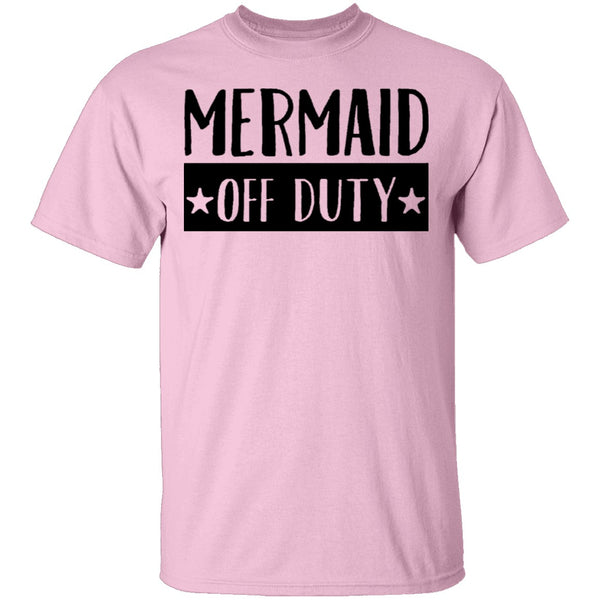 Mermaid Off Duty T-Shirt CustomCat