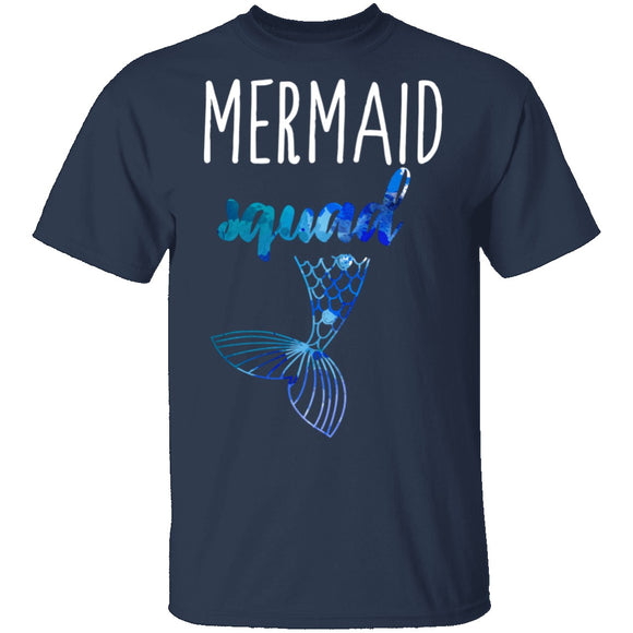 Mermaid Squad T-Shirt CustomCat