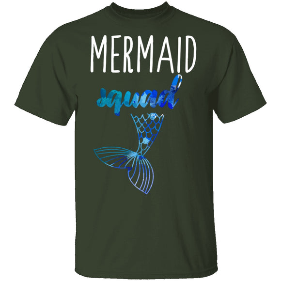 Mermaid Squad T-Shirt CustomCat
