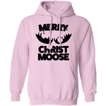 Merry Christ Moose T-Shirt CustomCat