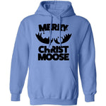 Merry Christ Moose T-Shirt CustomCat