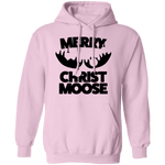 Merry Christ Moose T-Shirt CustomCat