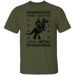 Merry Christmas From Hoth T-Shirt CustomCat