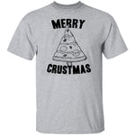 Merry Crustmas Pizza T-Shirt CustomCat