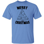 Merry Crustmas Pizza T-Shirt CustomCat