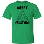 Merry Crustmas Pizza T-Shirt CustomCat