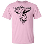 Merry Moosemas T-Shirt CustomCat