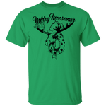 Merry Moosemas T-Shirt CustomCat