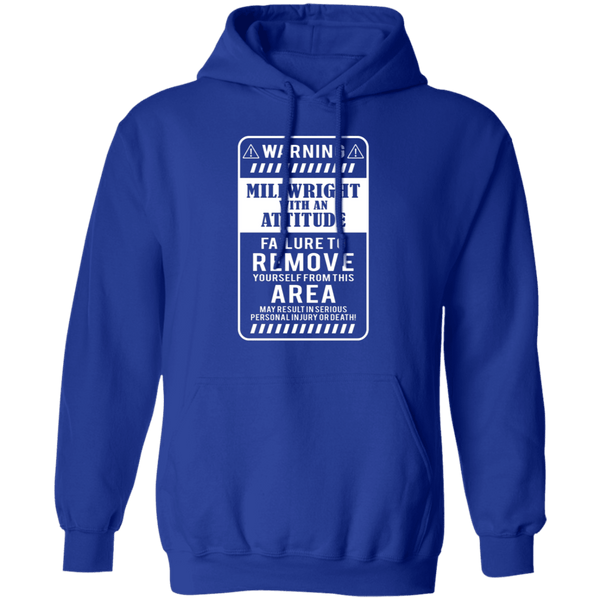 Millwright With An Attitude T-Shirt CustomCat