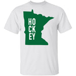 Minnesota Hockey T-Shirt CustomCat