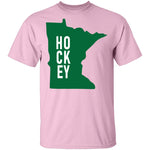 Minnesota Hockey T-Shirt CustomCat